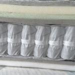 Saltea Rotundă - Confort de Lux cu Spumă Memory și Arcuri Pocket - imagine 3